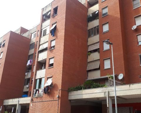 Le case Ater del quartiere del Villaggio Trieste