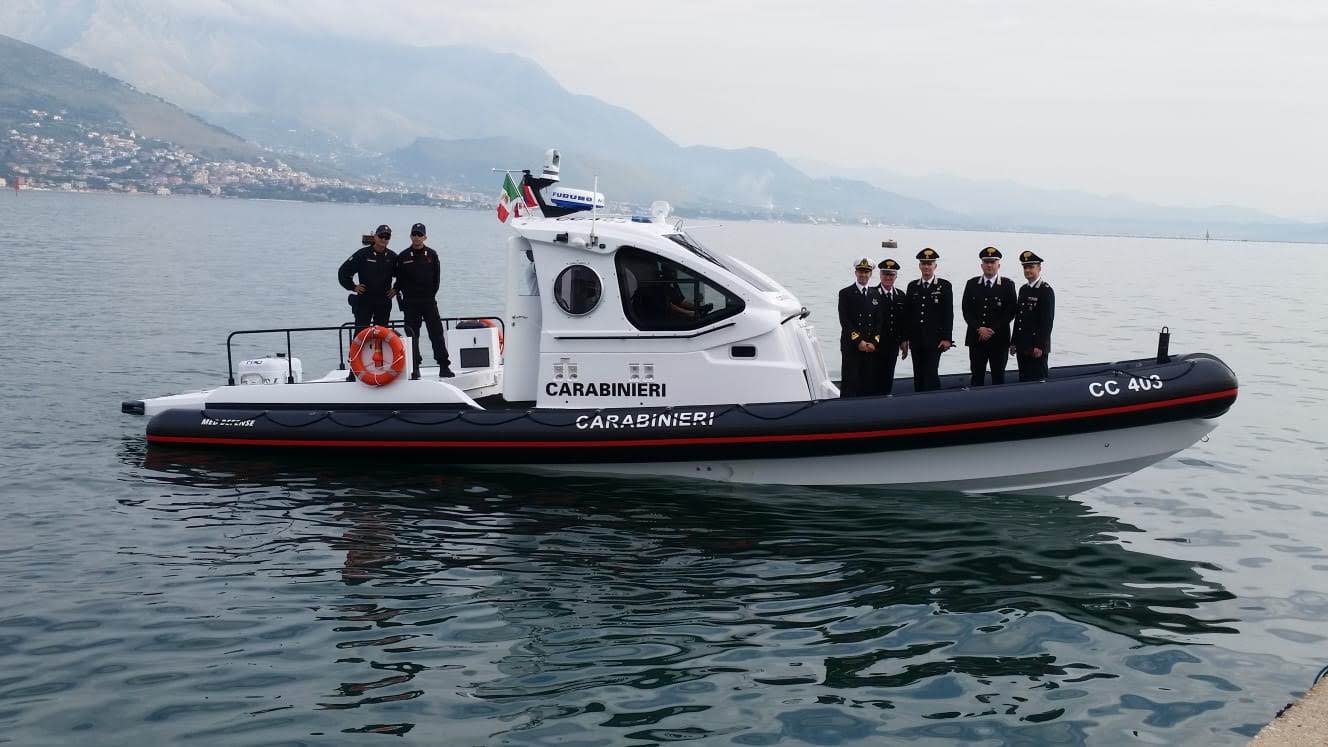 nuovo battello per cc di Ponza