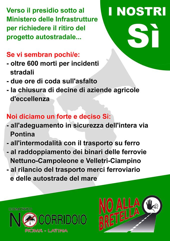 comitato no roma latina