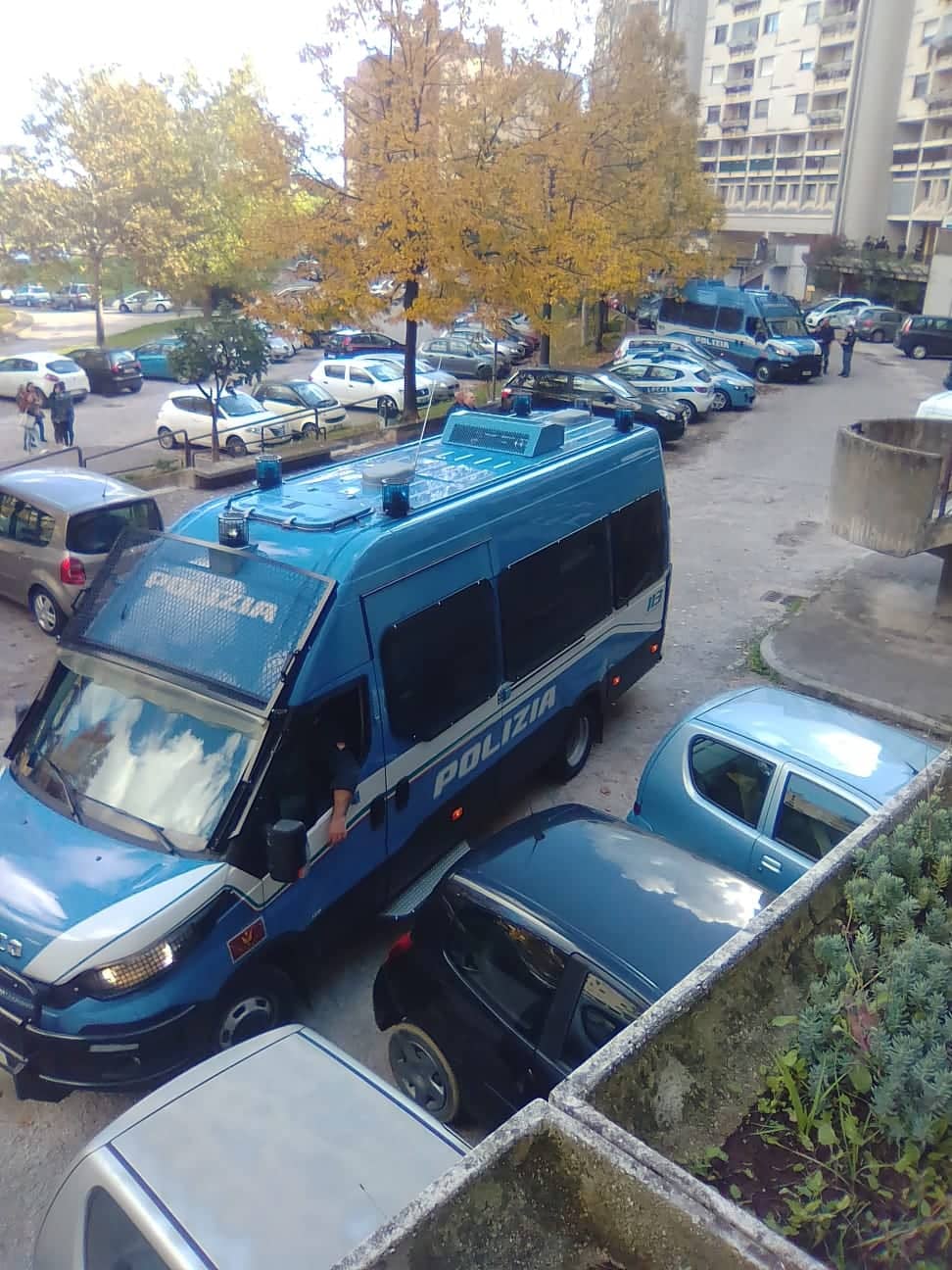 Colosseso sgomberato dalla Polizia