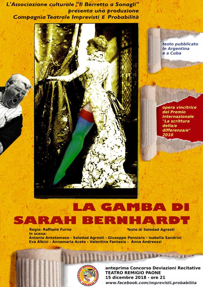 La gamba di Sarah Bernhardt