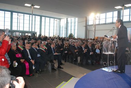 Inaugurazione ospedale di Ariccia