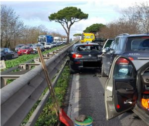 Incidente sulla SS Pontina