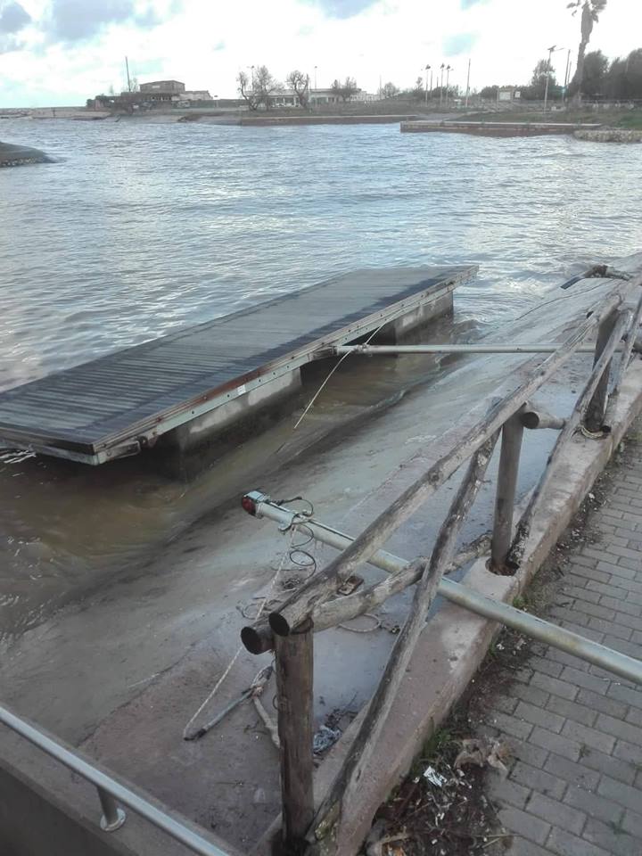 banchina per disabili di Rio Martino