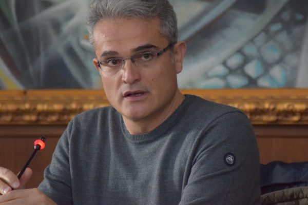 Il sindaco di Sezze Sergio Di Raimo (PD)
