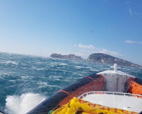 recupero diportisti a Gaeta