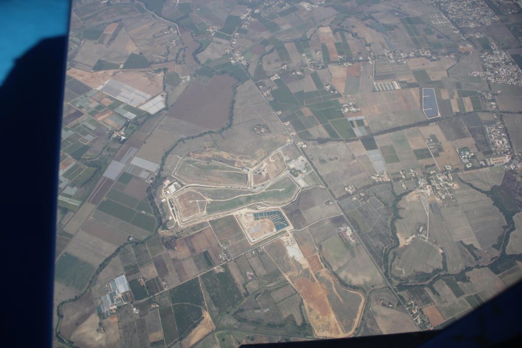 Borgo Montello - discarica vista dall'alto