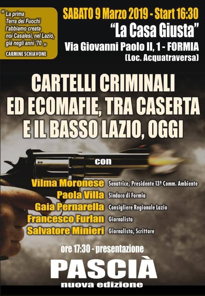 Cartelli criminali Formia