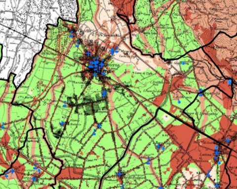 Cisterna mappa provinciale rifiuti