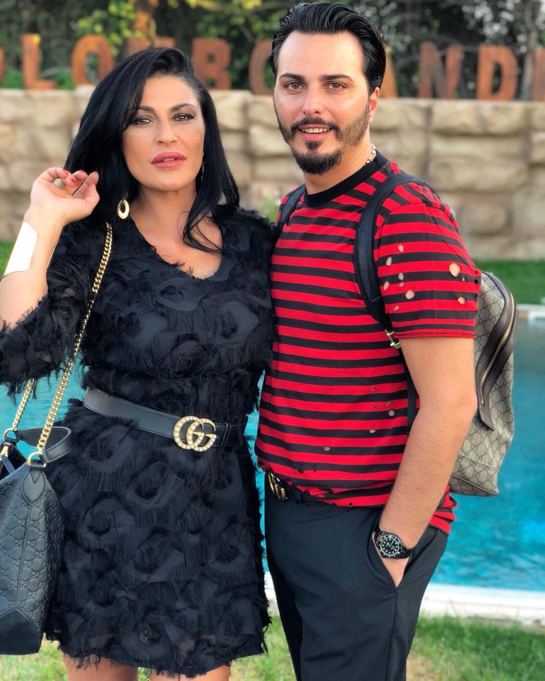 La vedova di Gaetano Marino, Tina Rispoli, e il cantante neomelodico Tony Colombo