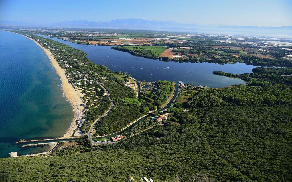 lago di paola sabaudia