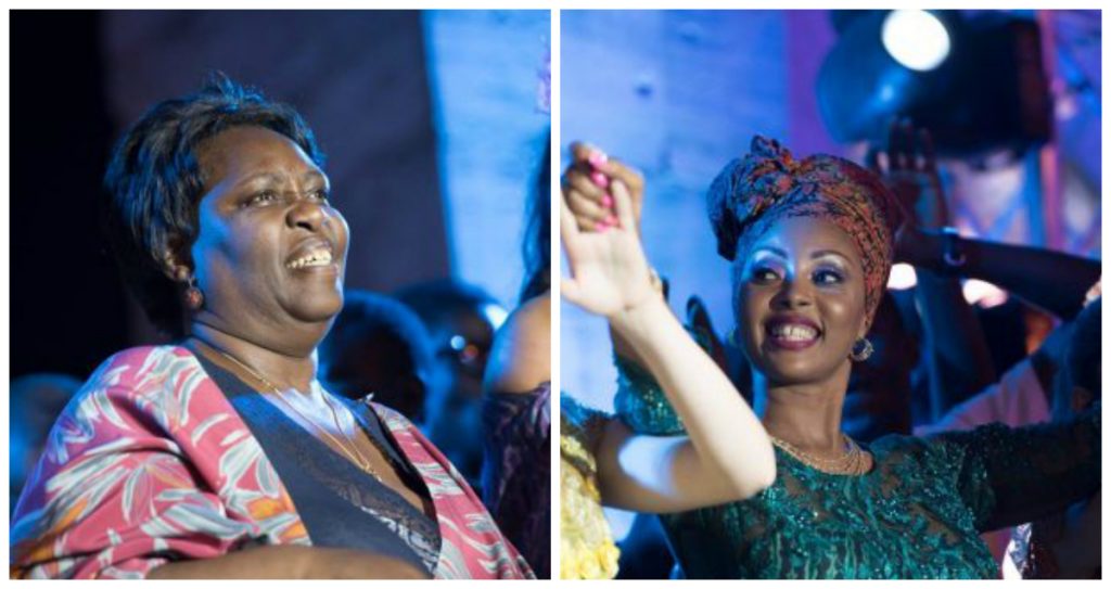 Marie Therese Mukamitsindo e la figlia Liliane Murakatete