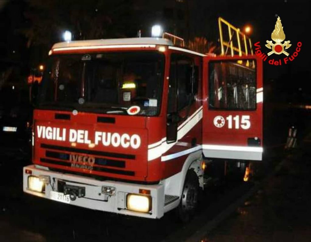 Vigili del Fuoco a Fondi