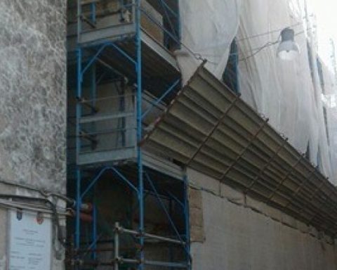 impalcatura a Tufo (Minturno)
