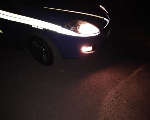 volante della Polizia ai Prati di Coppola