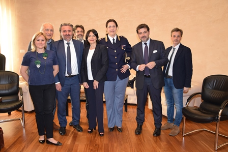 Autorità firmatarie del protocollo per limitare i contenziosi in materia di immigrazione a Latina