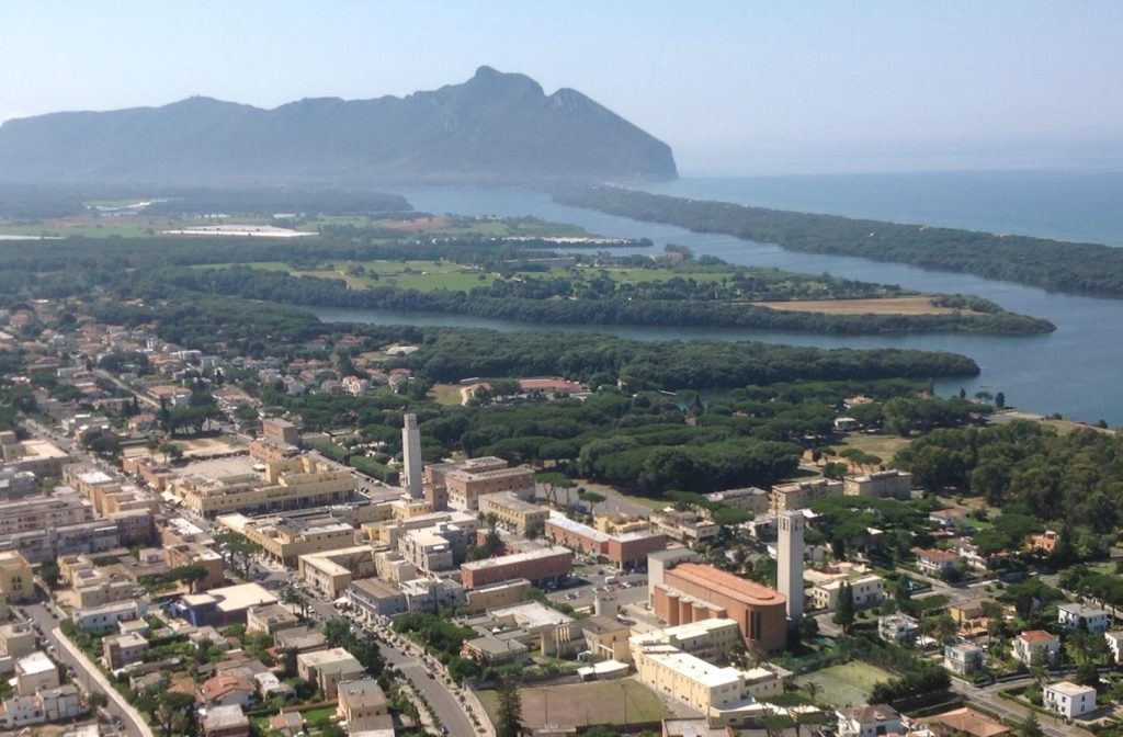 Panorama dall'alto Sabaudia