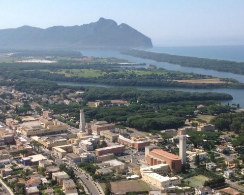 Panorama dall'alto Sabaudia