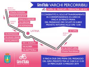 Varchi per il Giro