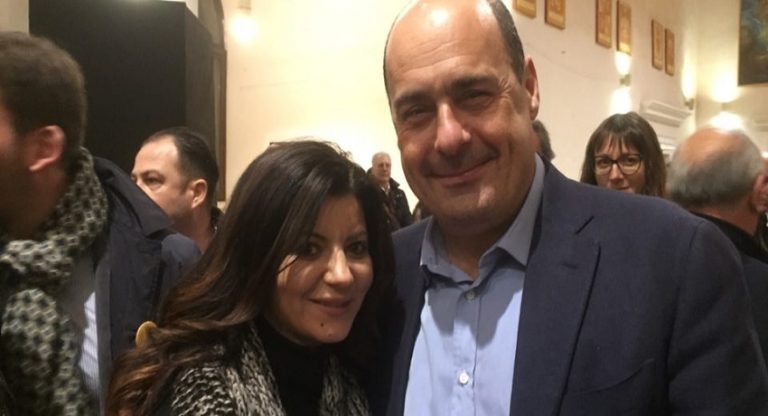 Carmela Cassetta e Nicola Zingaretti