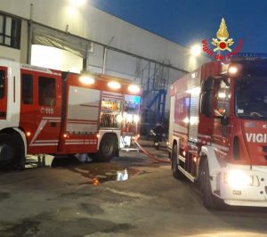 Cisterna incendio rifiuti