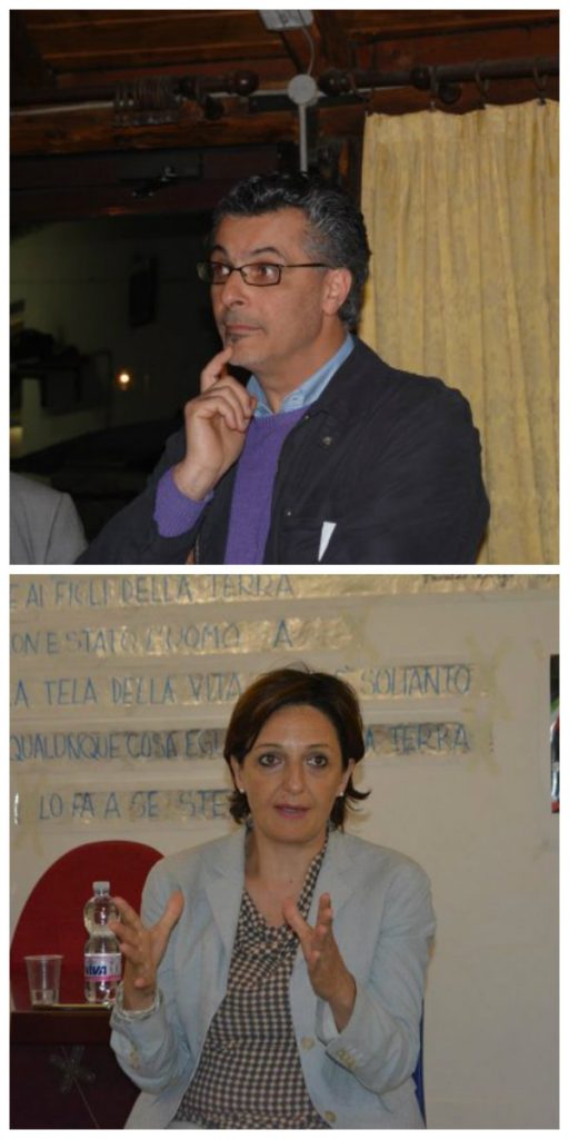 Enzo Eramo e Rita Palombi
