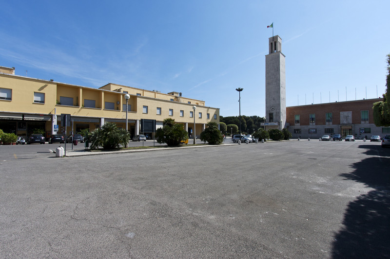 Piazza del Comune a Sabaudia