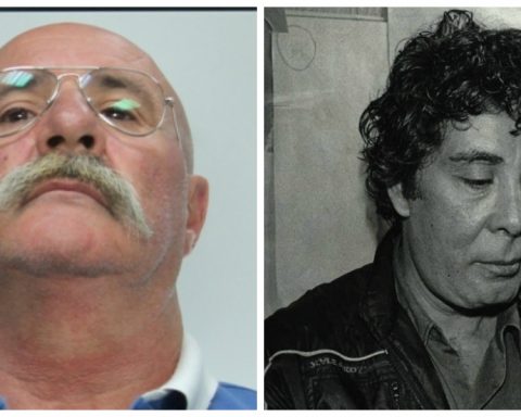 Silvio Guerrera pentito di Cosa Nostra e, a destra, Tommaso Buscetta, il pentito grazie al quale fu istruito da Giovanni Falcone e i giudici del pool il maxiprocesso a Palermo nel 1986