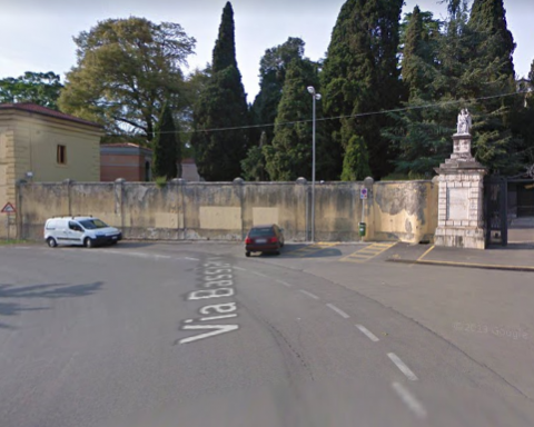 Entrata del cimitero di Sezze