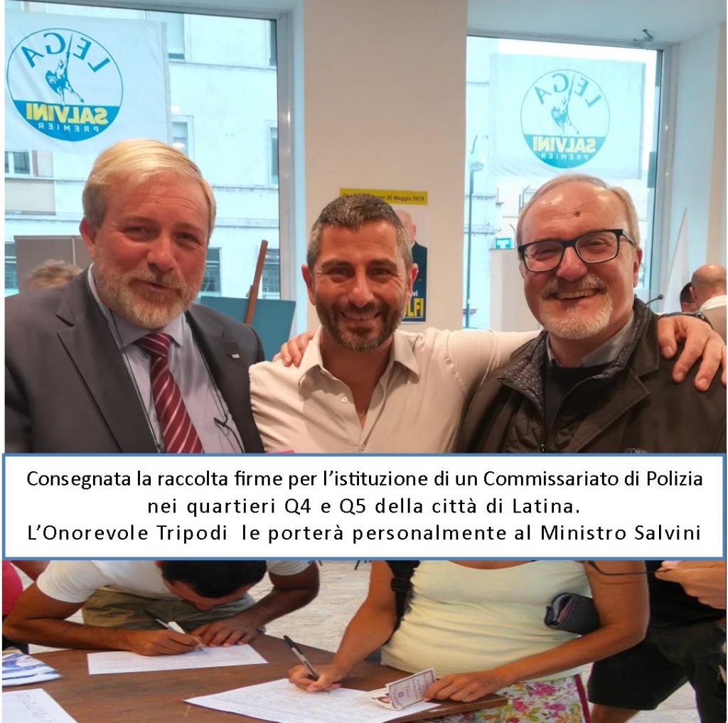 Raccolta firme per il commissariato Q4 e Q5