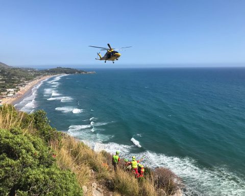 Recupero di una 21enne a Castello Invisibile (Sperlonga)