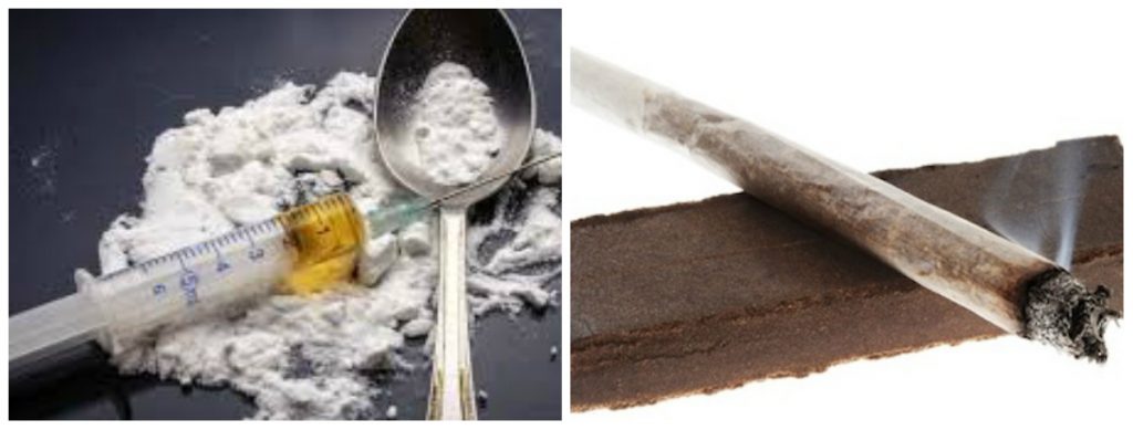 eroina e hashish
