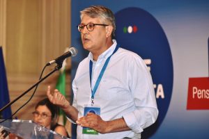 intervento di Claudio Moscardelli alla convention di Guerini e Lotti