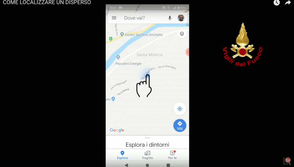 Come localizzare un disperso