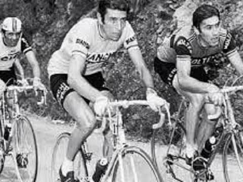 Felice Gimondi e il Cannibale Eddy Merckx