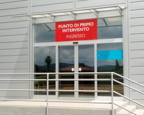 Il nuovo Punto di Primo Intervento di Priverno in Via della Madonna delle Grazie 23. Chiusa invece la vecchia struttura localizzata nell'ex Ospedale Regina Elena