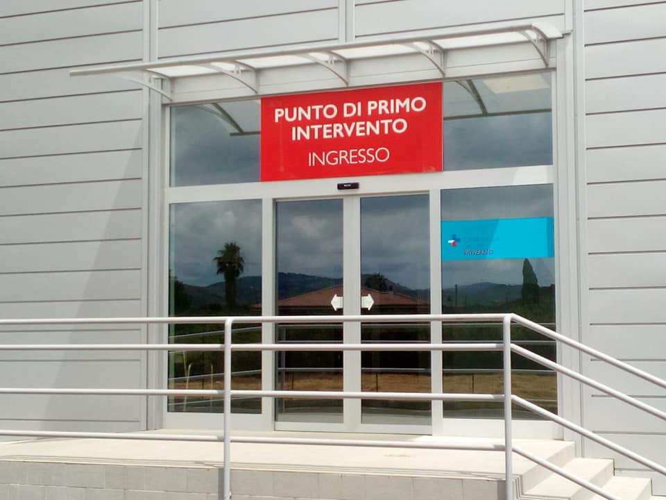 Il nuovo Punto di Primo Intervento di Priverno in Via della Madonna delle Grazie 23. Chiusa invece la vecchia struttura localizzata nell'ex Ospedale Regina Elena