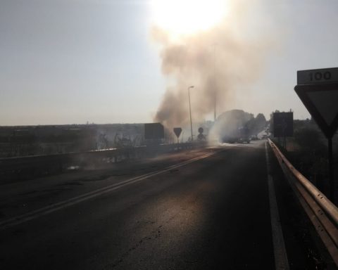 incendio sezze scalo 3