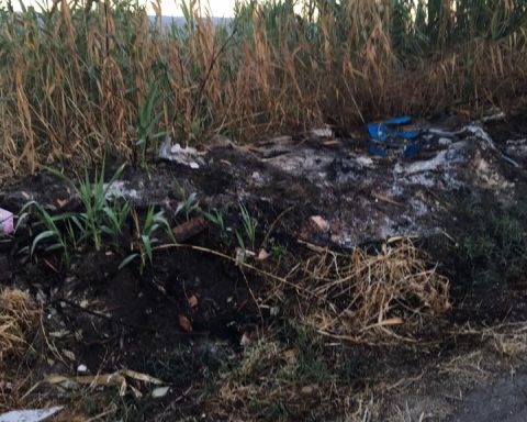 Roghi tossici a Terracina