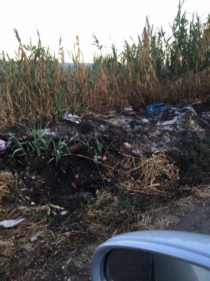 Roghi tossici a Terracina