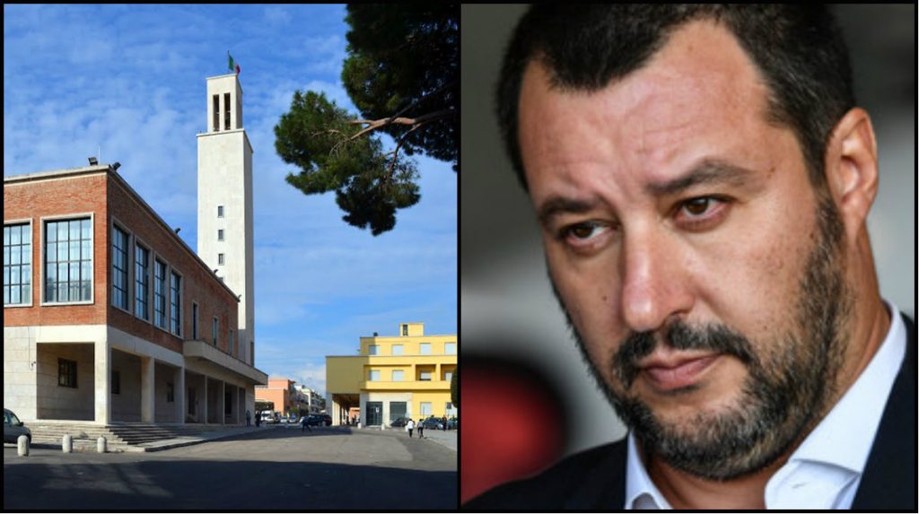 salvini a sabaudia