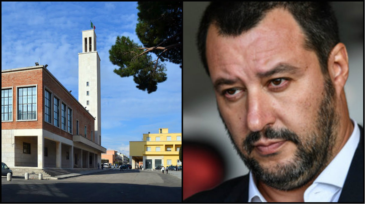 salvini a sabaudia