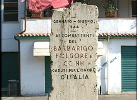 Il cippo di Campoverde (da sferamagazine.it)