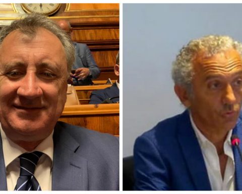 Nicola Calandrini e Damiano Coletta