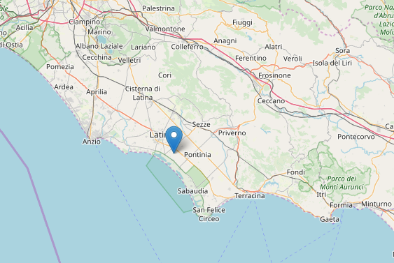TERREMOTO A BORGO GRAPPA latina