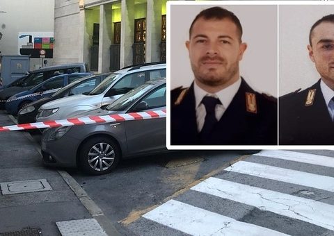 i due poliziotti uccisi nella questura di trieste