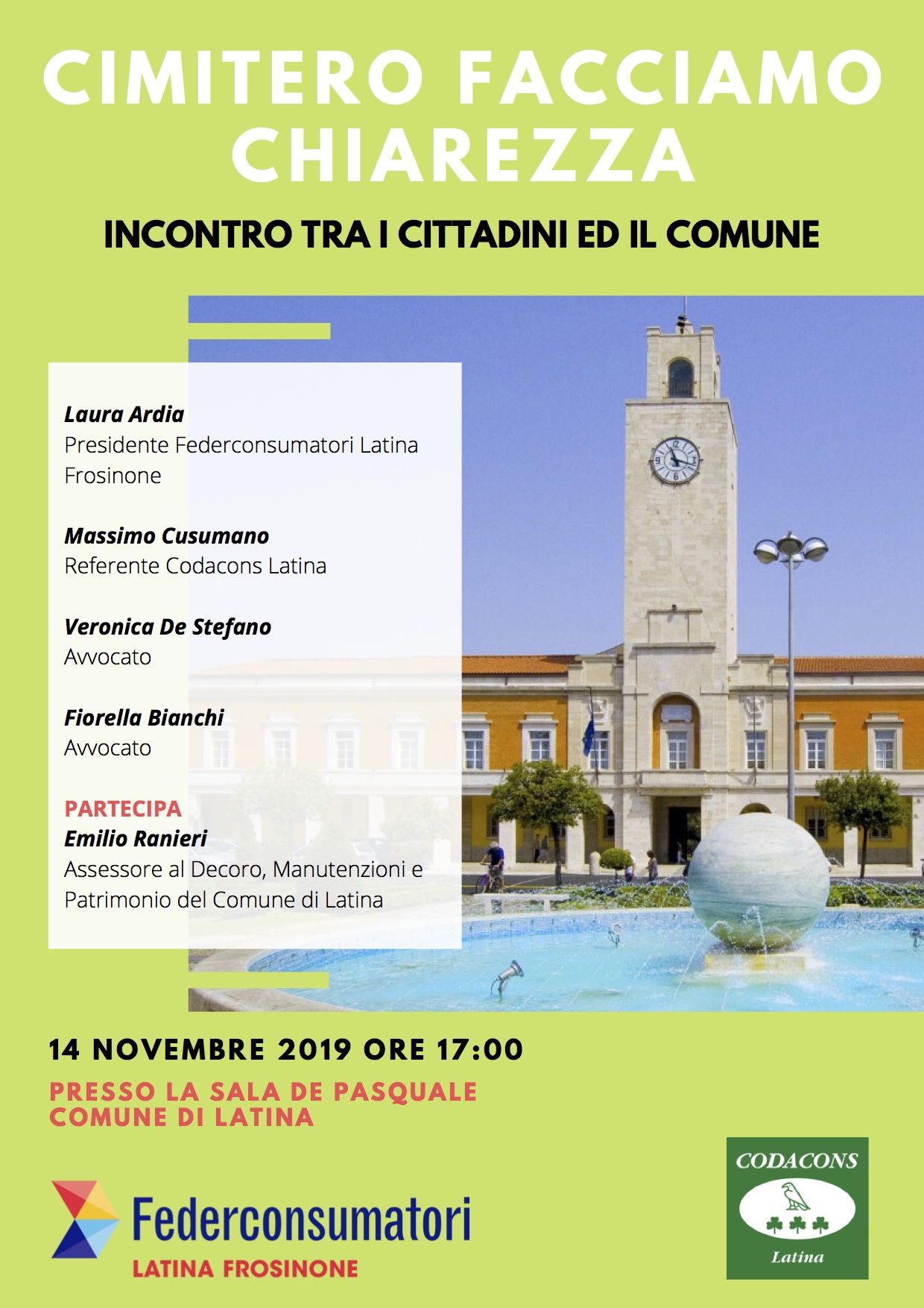 INCONTRO PUBBLICO 11 nov