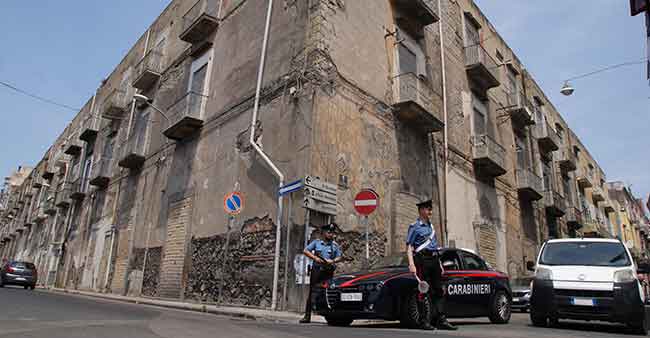 Il quartiere Provolera a Torre Annunziata (foto da Stabiachannel.it)