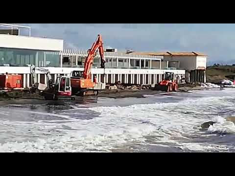 Lavori all'Hotel Fogliano