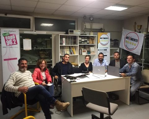 L'incontro tra i consiglieri 5 stelle